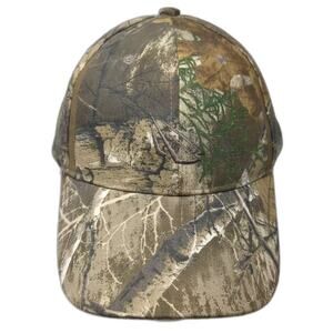 Powercap Baseball Cap Hat Brown Green OS LED Lights Camo Adjustable Embroidered